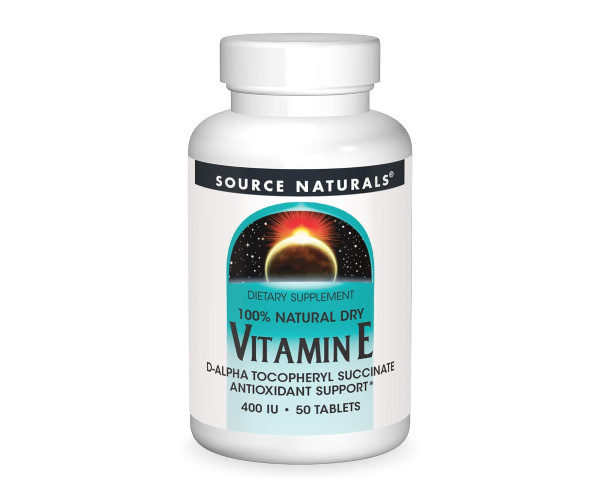 Vitamin E 400 IU D-Alpha Tocopherol - 50 tabs