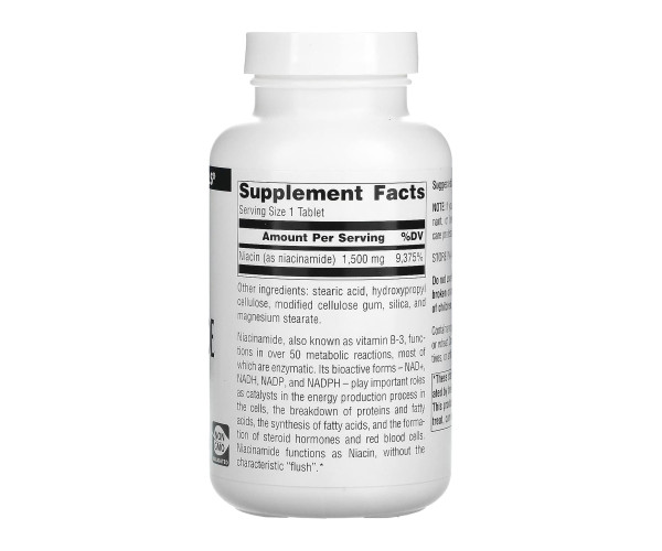 Niacinamide B-3 1500 mg - 100 tabs