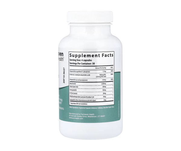 PQQ + Myo + D-Chiro Inositol Plus - 120 caps