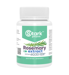 Rosemary Extract with 25% Rosmarinic Acid 400 mg - 60 caps