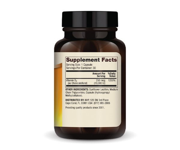 Liposomal Vitamin D3 10,000 IU - 30 caps