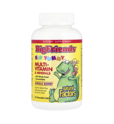 BigFriends Chewable Multivitamin & Minerals - 60 tabs