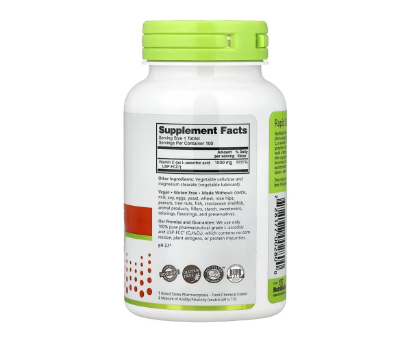 Vitamin C 1000 mg - 100 tabs