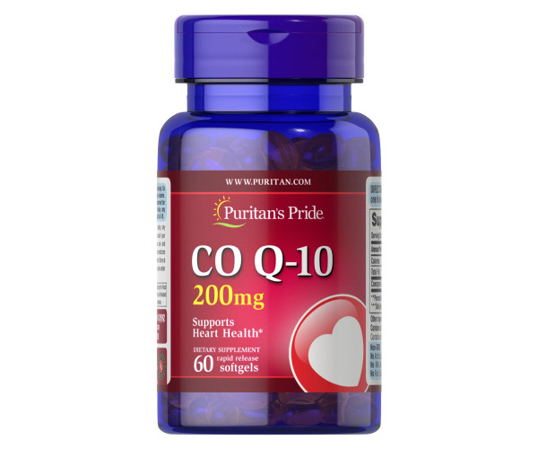 Q-SORB™ Co Q-10 200 mg - 60 Rapid Release Softgels