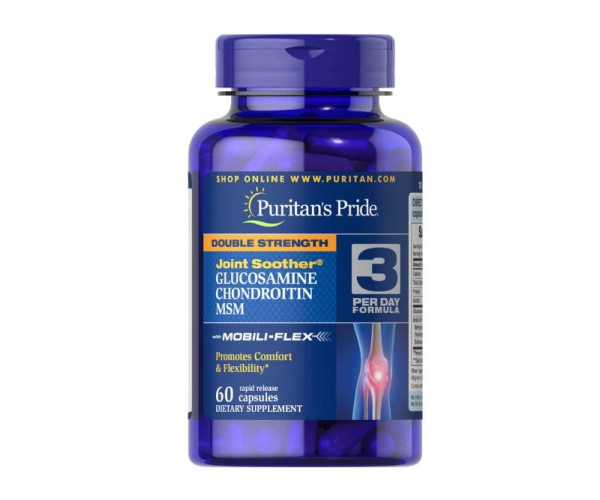 Glucosamine Chondroitin MSM Double Strength - 60 Caplets