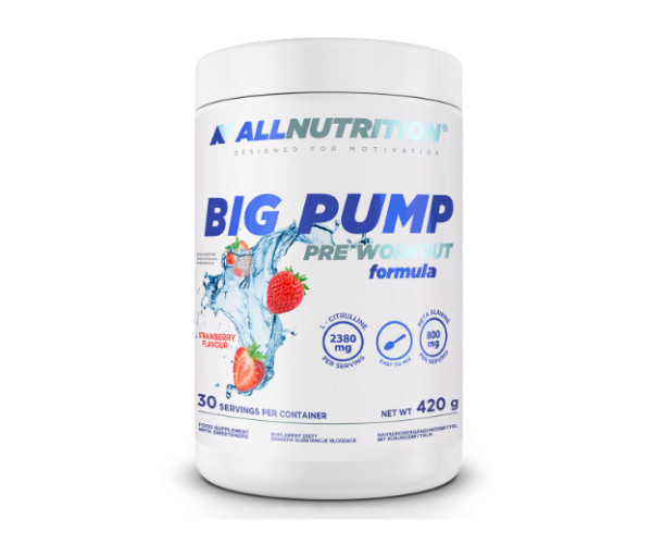 Big Pump Pre Workaut Formula - 420g Strawberry