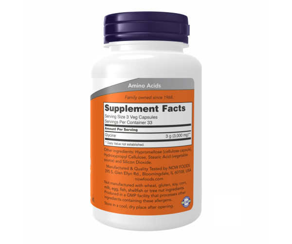 Glycine 1000mg - 100 vcaps