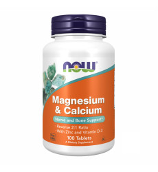 Magnesium & Calcium 2:1 Ratio - 100 tabs