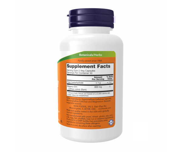 Slippery Elm 400 mg - 100 vcaps