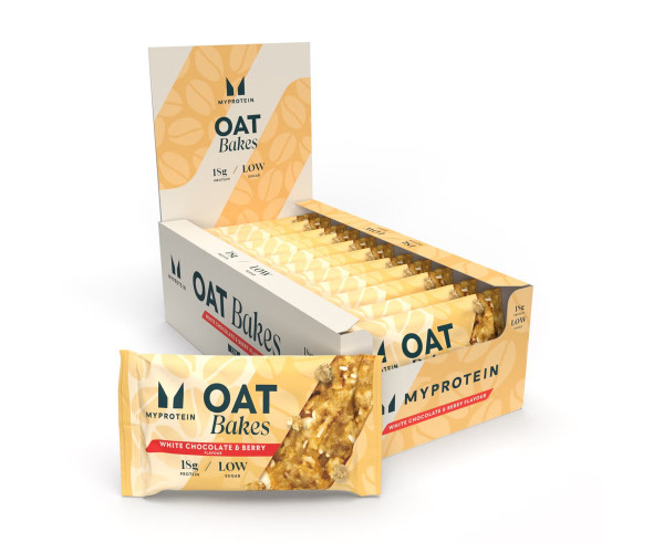 Oat Bakes - 12x75g White Choc & Berry Flavour