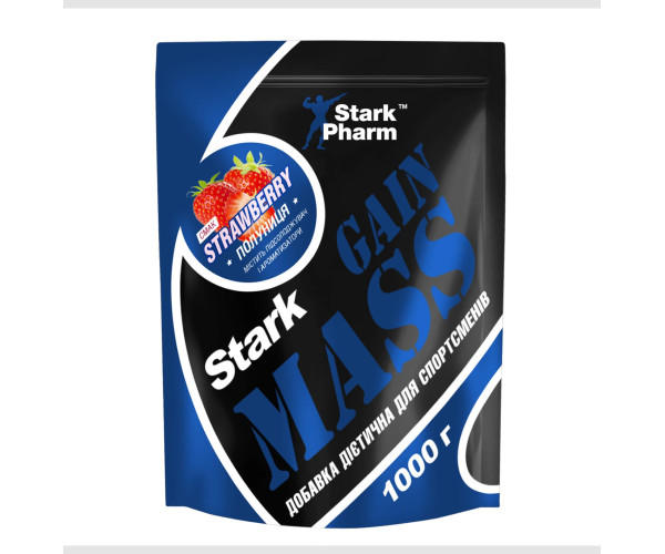 Stark Gain Mass Ostrowia Whey - 1000g Strawberry