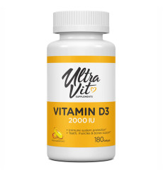 Vitamin D3 2000 IU - 180 softgels