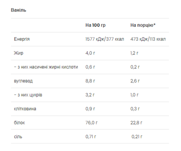 Vegan Protein - 500g Vanilla