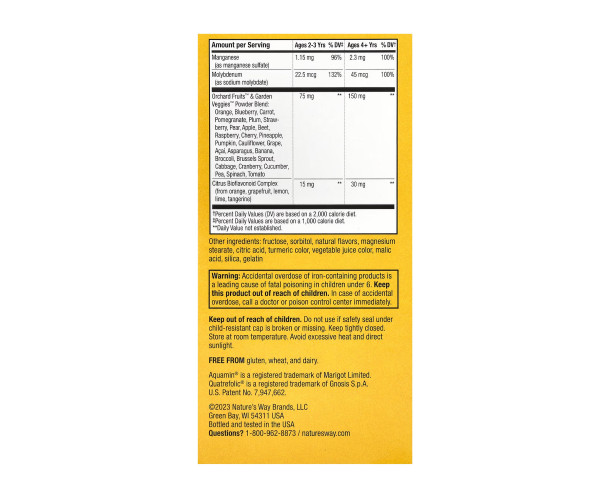 Alive! Children's Chewable Multivitamin - 120 tabs Orange and Berry