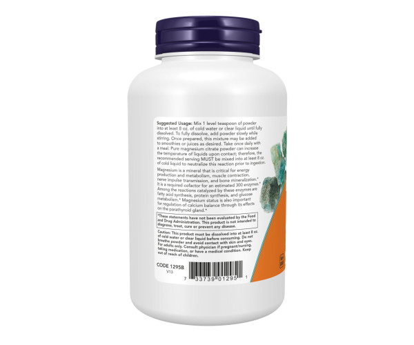 Magnesium Citrate Powder - 8 oz