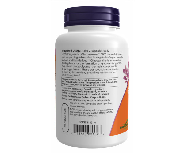Veg Glucosamine 1000mg - 90 vcaps