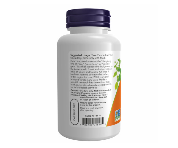Cat's Claw 500mg - 100 vcaps