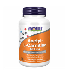 Acetyl L-Carnitine 500mg - 100 vcaps