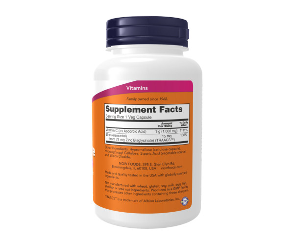 C-1000 Zinc Immune - 180 vcaps