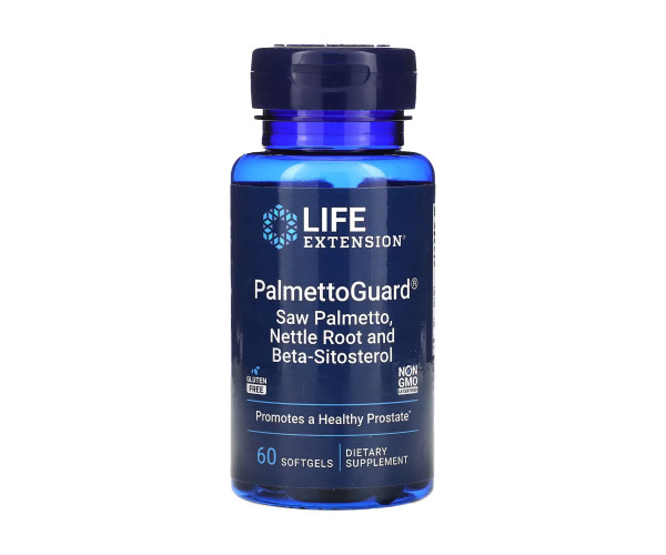 PalmettoGuard® Saw Palmetto/Nettle Root Formula with Beta-Sitosterol - 60 softgels