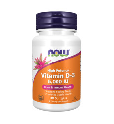 VIT D-3 5000 IU - 30 sgels