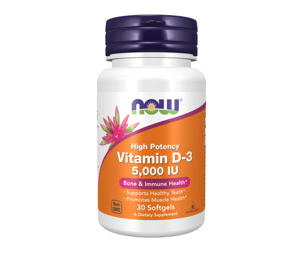 VIT D-3 5000 IU - 30 sgels
