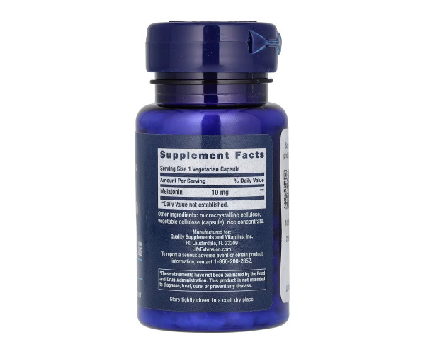 Melatonin 10 mg - 60 veg caps