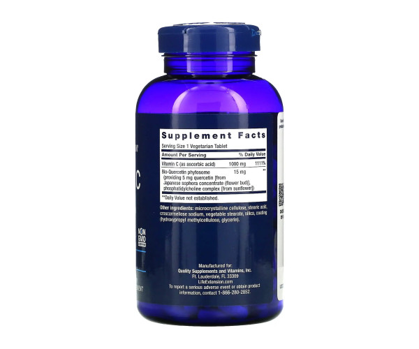 Vitamin C and Bio-Quercetin Phytosome - 250 tabs