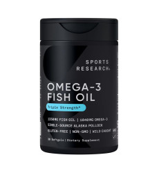 Omega-3 Fish Oil Alaska Pollock 1250mg - 30 softgels
