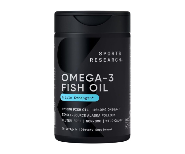 Omega-3 Fish Oil Alaska Pollock 1250mg - 30 softgels