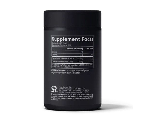 Evening Primrose Oil 1300mg - 120 softgels