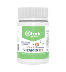 Vitamin B3 Niacin - 100 caps