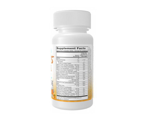 Kid Vits™ Juicy Orange Chewable - 60 tabs