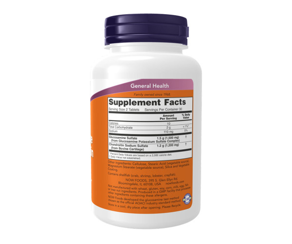 Glucosamine & Chondroitin Extra Strength - 120 tabs