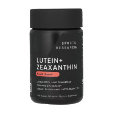 Lutein + Zeaxanthin 20mg - 120 veggie softgels
