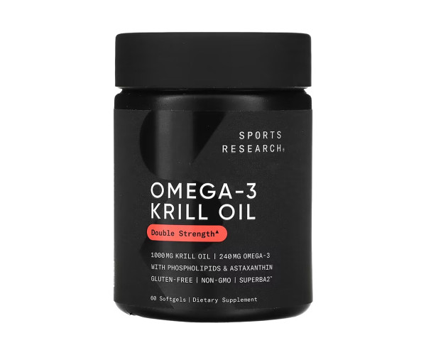 Omega-3 Krill Oil 1000mg - 60 softgels