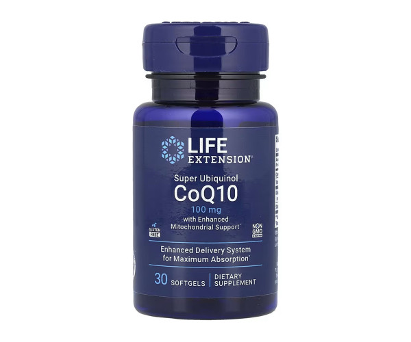 Super Ubiquinol CoQ10 with Enhanced Mitochondrial Support™ 100 mg - 30 softgels