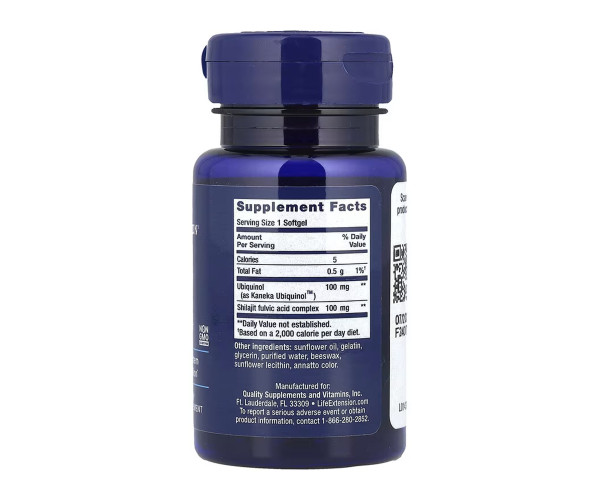 Super Ubiquinol CoQ10 with Enhanced Mitochondrial Support™ 100 mg - 30 softgels