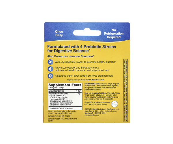 Primadophilus® Reuteri Probiotic Pearls - 30 softgels