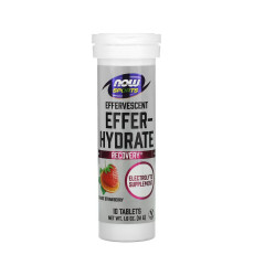 Effer-Hydrate Effervescent Orange Strawberry - 10 tabs