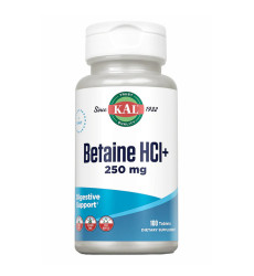 Betaine HCl Plus 250mg - 100 tabs