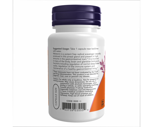 Melatonin 5 mg - 60 vcaps