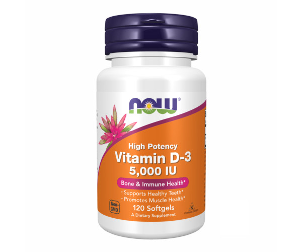 VIT D-3 5000 IU - 120 sgels