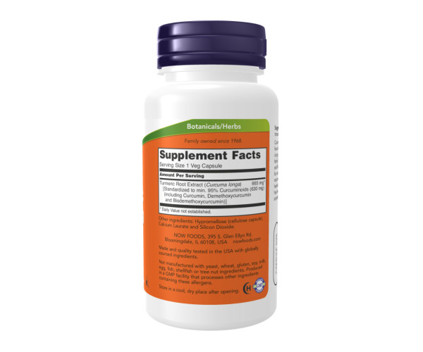 Turmeric Curcumin - 60 vcaps