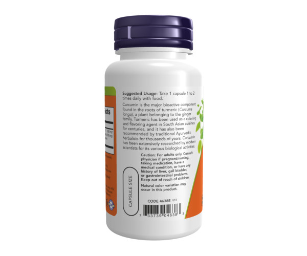 Turmeric Curcumin - 60 vcaps
