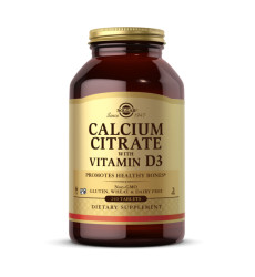 Calcium Citrate with Vitamin D3 - 240 tabs