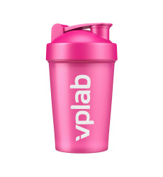 Shaker with blender ball - 500ml Pink