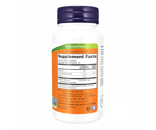 Spirulina 500 mg - 100 tabs