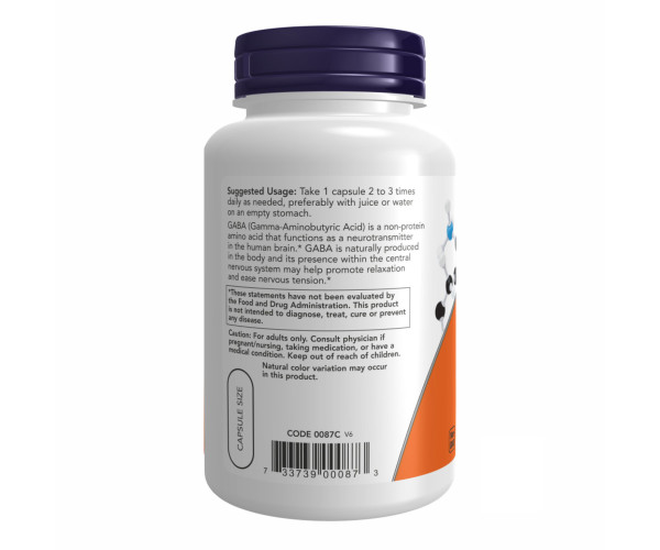 GABA 500mg - 100vcaps