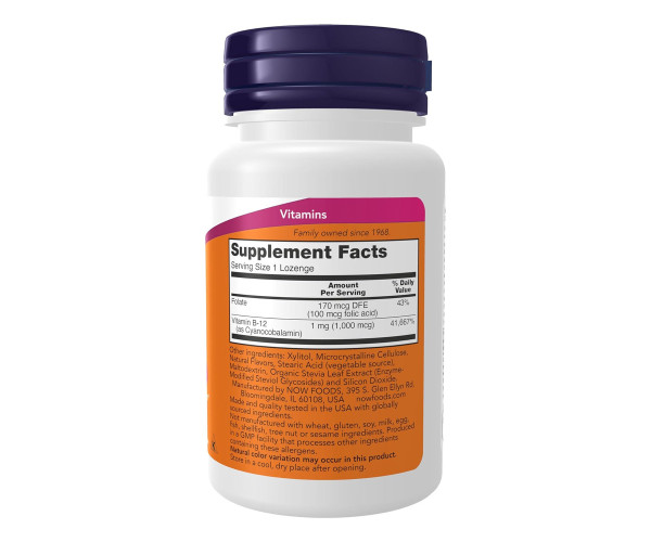 B-12 1000mcg - 100 lozengels